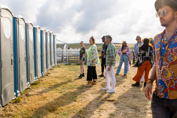 Portable Restroom for Sporting Events